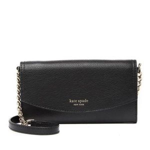 Kate Spade Eva wallet on a chain